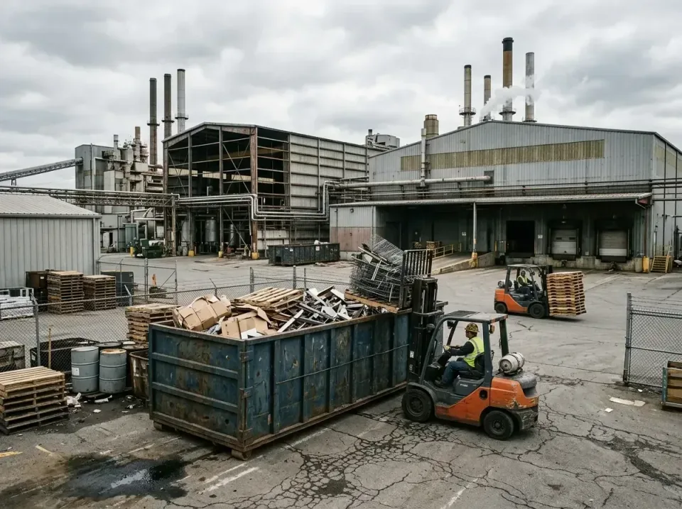 industrial-factory-scrap-conta-003 — frequently asked questions, Cheap Roll-off Dumpster Rentals in Wapakoneta, OH